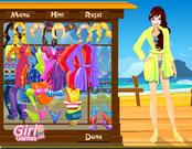 Gioco online Giochi Vestire Barbie - Barbie Beachwear